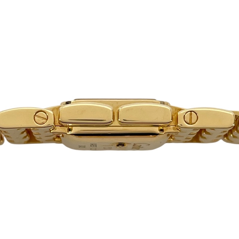 カルティエ Cartier ミニパンテール リュバン ホワイトシェル WG3001T7 ホワイトシェル K18YG レディース 腕時計