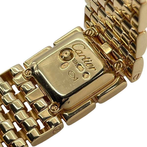 カルティエ Cartier ミニパンテール リュバン ホワイトシェル WG3001T7 ホワイトシェル K18YG レディース 腕時計