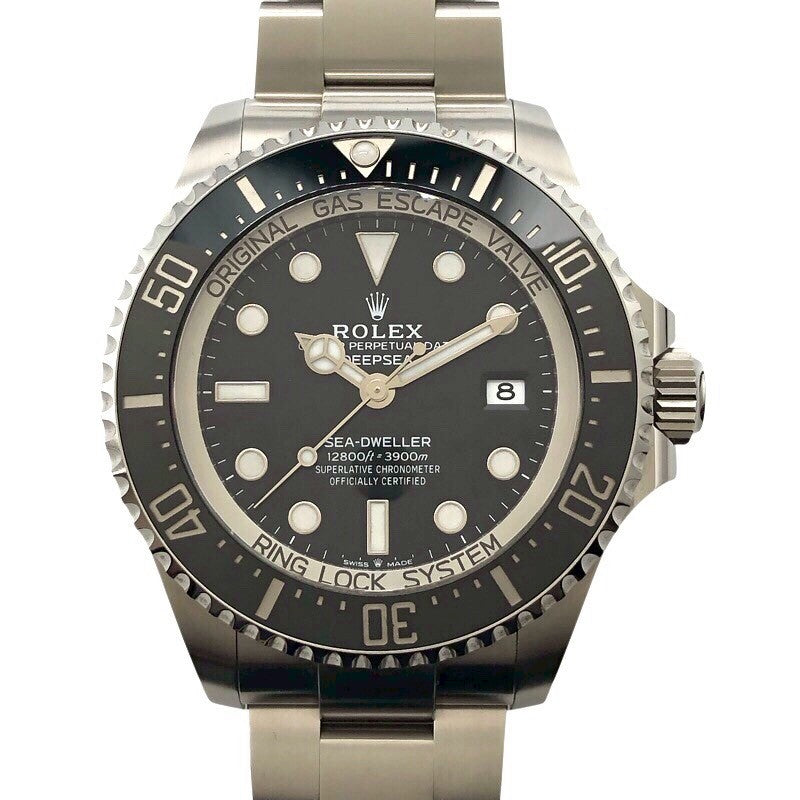 ロレックス ROLEX ディープシー 136660 ブラック SS メンズ 腕時計