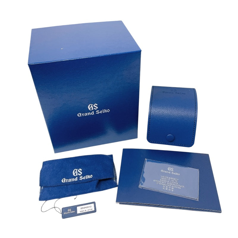 グランドセイコー Grand Seiko ヘリテージコレクション メカニカルハイビート36000 立夏 SBGH351G グリーン SS 自動巻き メンズ 腕時計