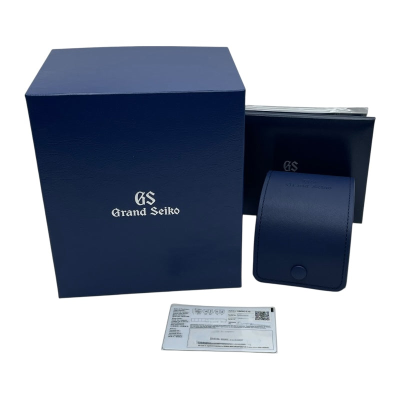 グランドセイコー Grand Seiko ヘリテージコレクション メカニカルハイビート 36000 秋分 SBGH353G ネイビー SS 自動巻き メンズ 腕時計