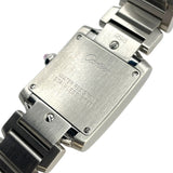 カルティエ Cartier タンクフランセーズ SM W51028Q3 ピンクシェル SS レディース 腕時計