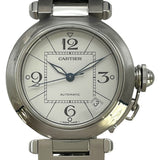 カルティエ Cartier パシャC W31074M7 ホワイト SS ボーイズ 腕時計