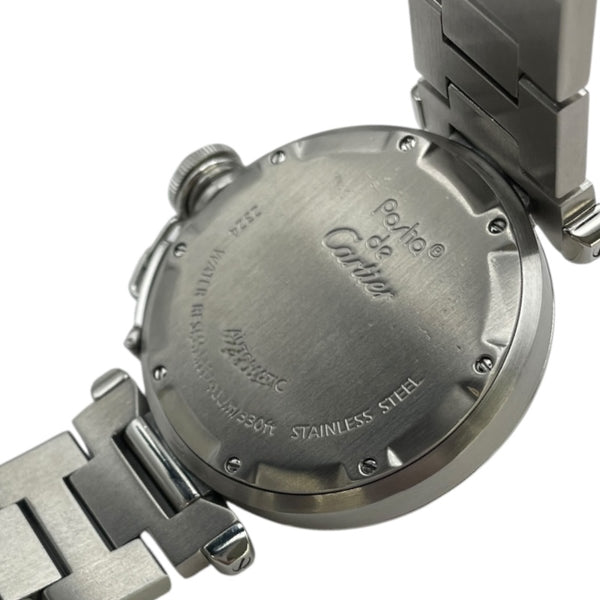 カルティエ Cartier パシャC W31074M7 ホワイト SS ボーイズ 腕時計