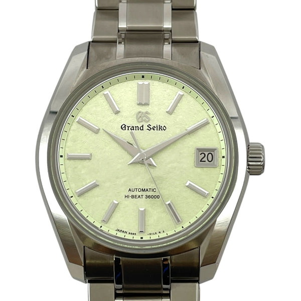 グランドセイコー Grand Seiko ヘリテージコレクション メカニカル ハイビート36000 SBGH343G グリーン チタン 自動巻き メンズ 腕時計