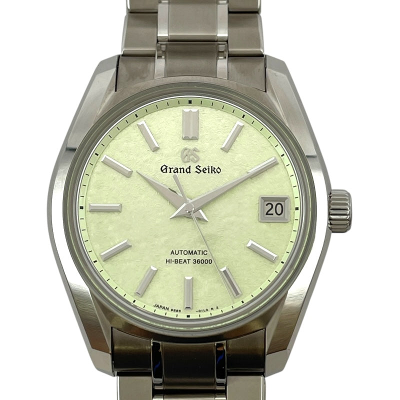 グランドセイコー Grand Seiko ヘリテージコレクション メカニカル ハイビート36000 SBGH343G グリーン チタン 自動巻き メンズ 腕時計
