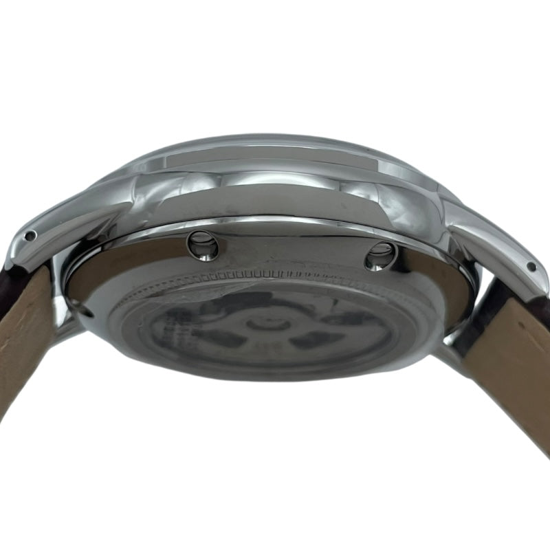 グランドセイコー Grand Seiko エレガンス コレクション 9Sメカニカル GMT SBGM221 アイボリー SS 自動巻き メンズ 腕時計
