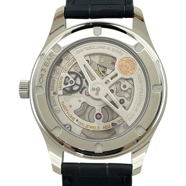 インターナショナルウォッチカンパニー IWC ポルトキーゼ オートマティック 40 IW358305 ブルー SS メンズ 腕時計