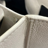 バレンシアガ BALENCIAGA イーストウエスト ショッピングバッグL 482543 ホワイト レザー レディース トートバッグ