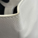 バレンシアガ BALENCIAGA イーストウエスト ショッピングバッグL 482543 ホワイト レザー レディース トートバッグ