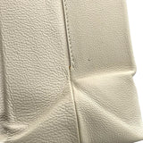 バレンシアガ BALENCIAGA イーストウエスト ショッピングバッグL 482543 ホワイト レザー レディース トートバッグ