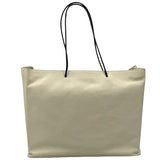 バレンシアガ BALENCIAGA イーストウエスト ショッピングバッグL 482543 ホワイト レザー レディース トートバッグ