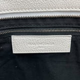 バレンシアガ BALENCIAGA イーストウエスト ショッピングバッグL 482543 ホワイト レザー レディース トートバッグ