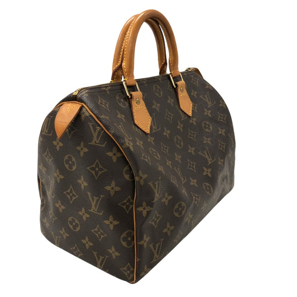 ルイ・ヴィトン LOUIS VUITTON スピーディ30 M41526 ブラウン モノグラムキャンバス レディース ハンドバッグ