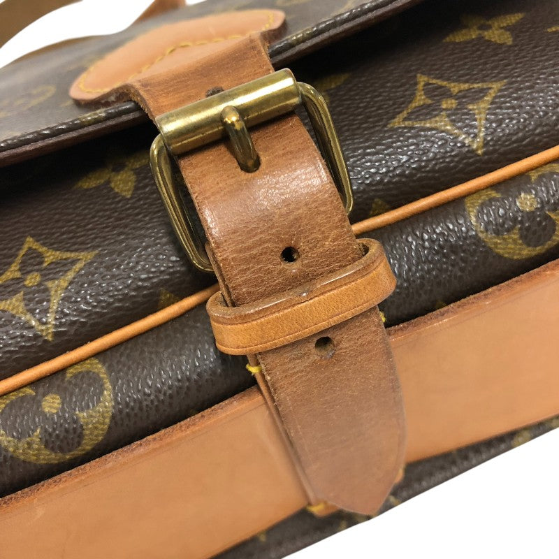ルイ・ヴィトン LOUIS VUITTON カルトシエールGM M51252 ブラウン モノグラムキャンバス レディース ショルダーバッグ