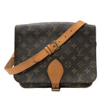 ルイ・ヴィトン LOUIS VUITTON カルトシエールGM M51252 ブラウン モノグラムキャンバス レディース ショルダーバッグ