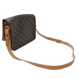 ルイ・ヴィトン LOUIS VUITTON カルトシエールGM M51252 ブラウン モノグラムキャンバス レディース ショルダーバッグ