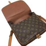ルイ・ヴィトン LOUIS VUITTON カルトシエールGM M51252 ブラウン モノグラムキャンバス レディース ショルダーバッグ
