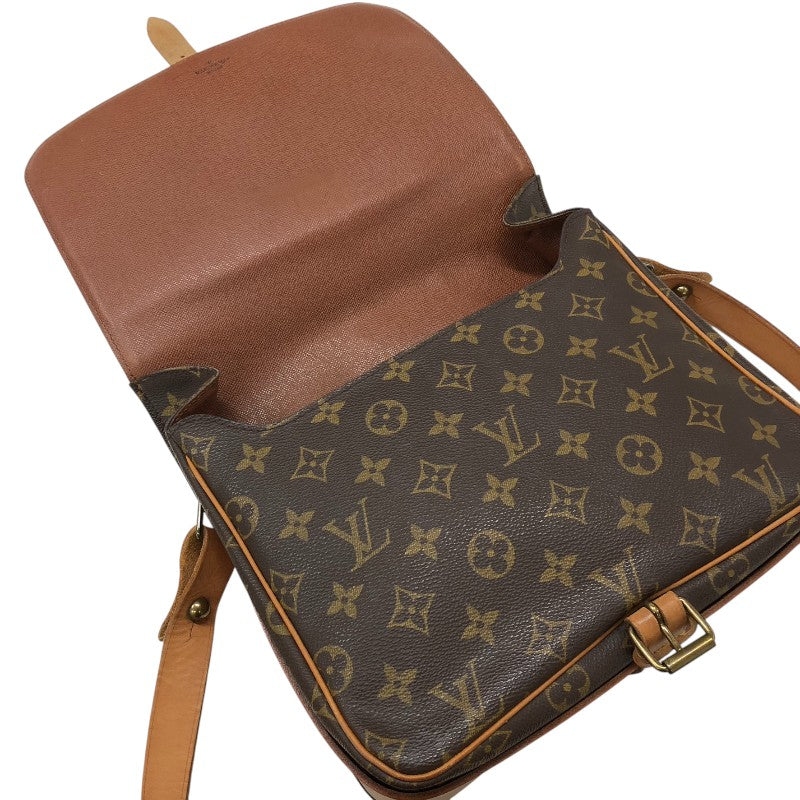 ルイ・ヴィトン LOUIS VUITTON カルトシエールGM M51252 ブラウン モノグラムキャンバス レディース ショルダーバッグ