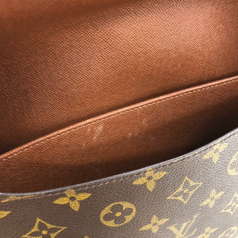 ルイ・ヴィトン LOUIS VUITTON カルトシエールGM M51252 ブラウン モノグラムキャンバス レディース ショルダーバッグ
