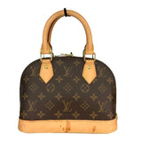 ルイ・ヴィトン LOUIS VUITTON アルマBB M53152 ブラウン モノグラムキャンバス レディース ショルダーバッグ