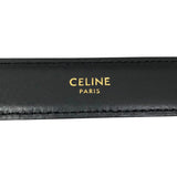 セリーヌ CELINE ミディアム 25MM トリオンフ ベルト 45AK93 ブラック トリヨンレザー/カーフレザー メンズ ベルト