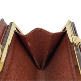 ルイ・ヴィトン LOUIS VUITTON ポルトフォイユ・ヴィエノワ M61663 ブラウン モノグラムキャンバス ユニセックス 二つ折り財布
