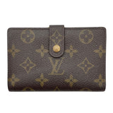 ルイ・ヴィトン LOUIS VUITTON ポルトフォイユ・ヴィエノワ M61663 ブラウン モノグラムキャンバス ユニセックス 二つ折り財布