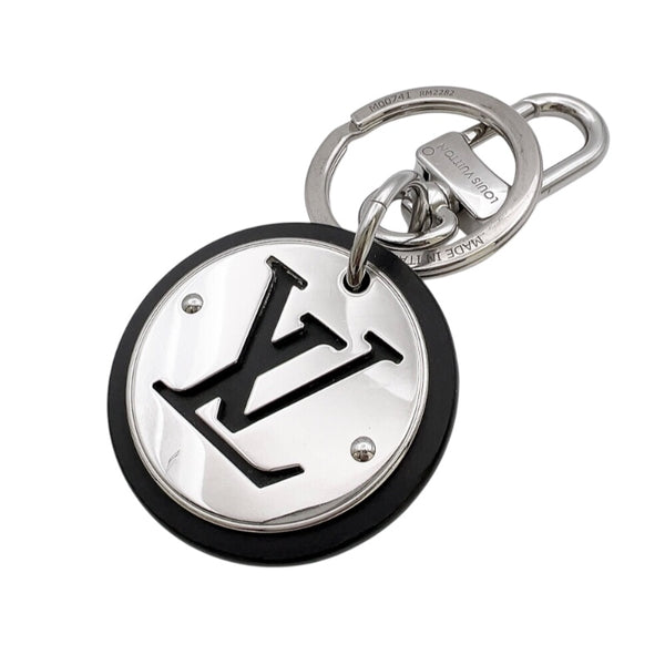 ルイ・ヴィトン LOUIS VUITTON ポルトクレ・LVサークル M00741 シルバー/ブラック レディース キーホルダー