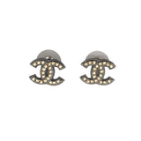 シャネル CHANEL ココマークピアス シルバー メタル・ストラス レディース ピアス