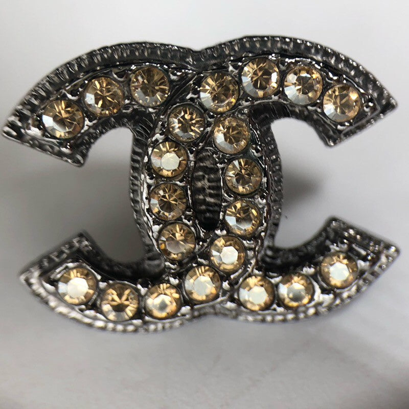 シャネル CHANEL ココマークピアス シルバー メタル・ストラス レディース ピアス