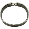 エルメス HERMES クリッククラックGM ピンク/シルバー エナメル/メタル アクセサリー