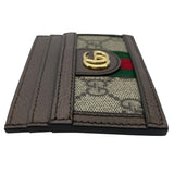 グッチ GUCCI GGスプリームカードケース 523159 ブラウン GGスプリーム レディース カードケース