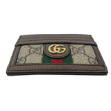 グッチ GUCCI GGスプリームカードケース 523159 ブラウン GGスプリーム レディース カードケース