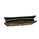 ルイ・ヴィトン LOUIS VUITTON ポルトフォイユ・ジュリエット M69432 ブラウン×ブラック モノグラム ジャイアント・リバース ユニセックス 二つ折り財布