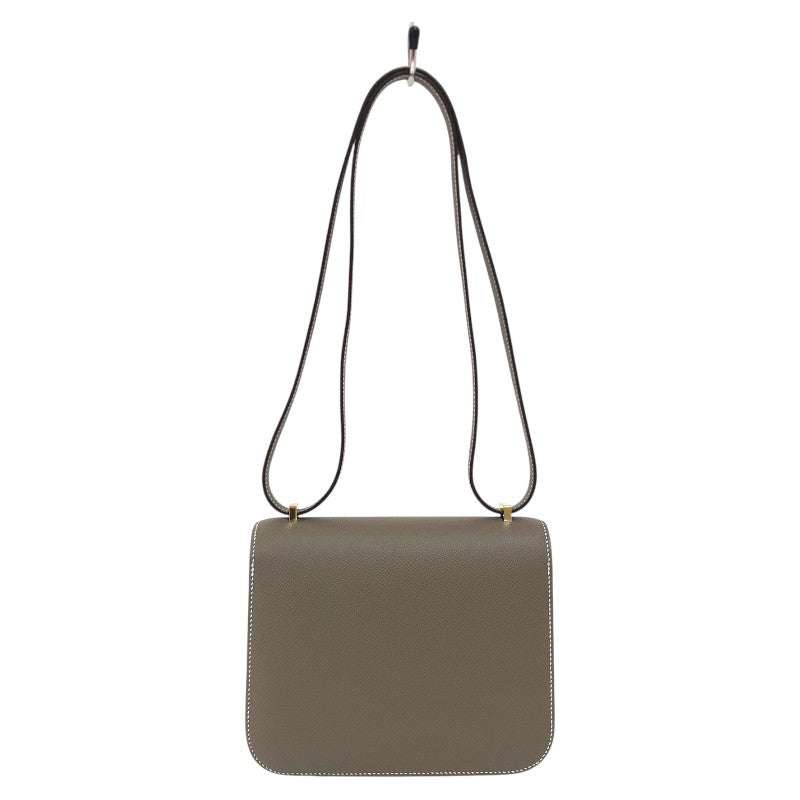 エルメス HERMES コンスタンス3ミニ W刻 エトゥープ GD金具 エプソン レディース ショルダーバッグ