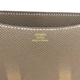 エルメス HERMES コンスタンス3ミニ W刻 エトゥープ GD金具 エプソン レディース ショルダーバッグ