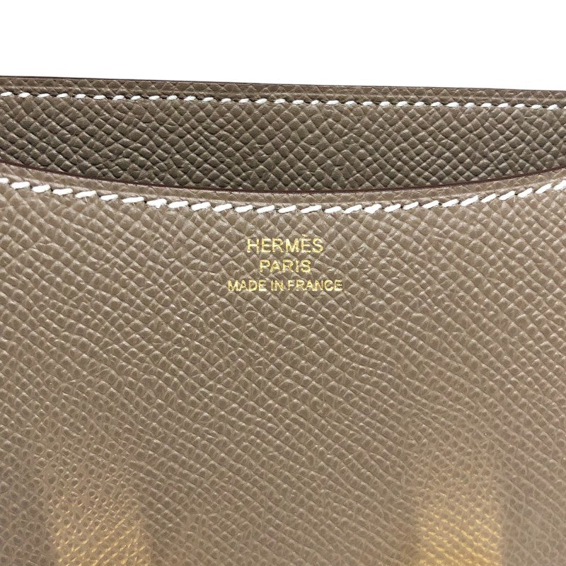 エルメス HERMES コンスタンス3ミニ W刻 エトゥープ GD金具 エプソン レディース ショルダーバッグ