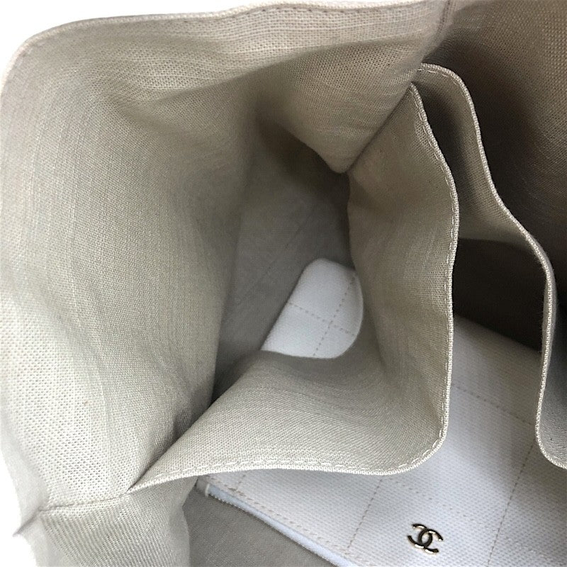 シャネル CHANEL ドーヴィル ラージ A66941 ゴールド金具 キャンバス レディース トートバッグ ショルダーバッグ