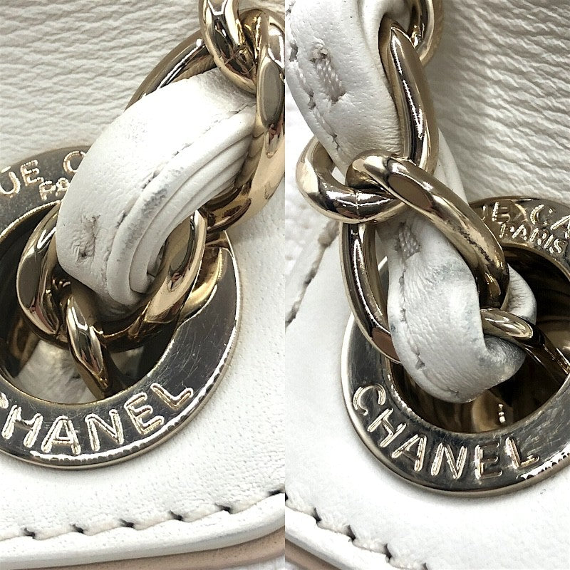 シャネル CHANEL ドーヴィル ラージ A66941 ゴールド金具 キャンバス レディース トートバッグ ショルダーバッグ