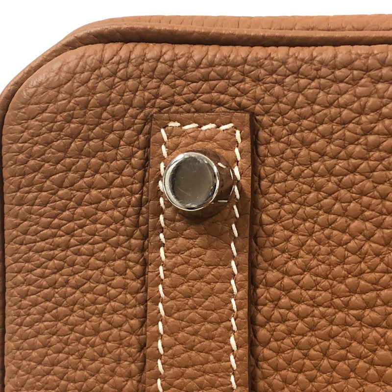エルメス HERMES バーキン30 Z刻 ゴールド シルバー金具 トゴ レディース ハンドバッグ