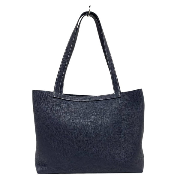 エルメス HERMES カバセリエ31 B刻 ブルーニュイ トリヨンクレマンス レディース トートバッグ