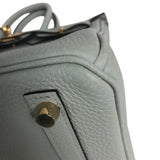 エルメス HERMES バーキン25 B刻 グリネヴェ ゴールド金具 トゴ レディース ハンドバッグ