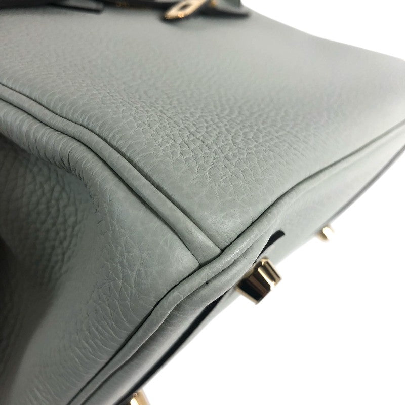 エルメス HERMES バーキン25 B刻 グリネヴェ ゴールド金具 トゴ レディース ハンドバッグ