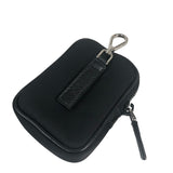 プラダ PRADA Re-Nylon xサフィアーノレザー ショルダーバッグ 2VD034 ブラック シルバー金具 ナイロン ナイロン メンズ ショルダーバッグ