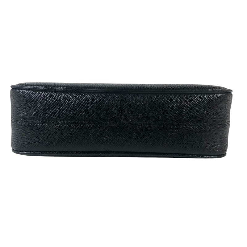 プラダ PRADA Re-Edition 2WAY ショルダーバッグ 1BH204 ブラック ゴールド金具 ナイロン/サフィアーノレザー レディース ショルダーバッグ