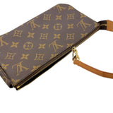 ルイ・ヴィトン LOUIS VUITTON ポシェット・アクセソワール M51980 ブラウン　ゴールド金具 モノグラム ユニセックス ハンドバッグ