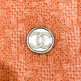 シャネル CHANEL ココマークボタンツイードジャケット P71171 サーモンピンク 毛 レディース ノーカラージャケット