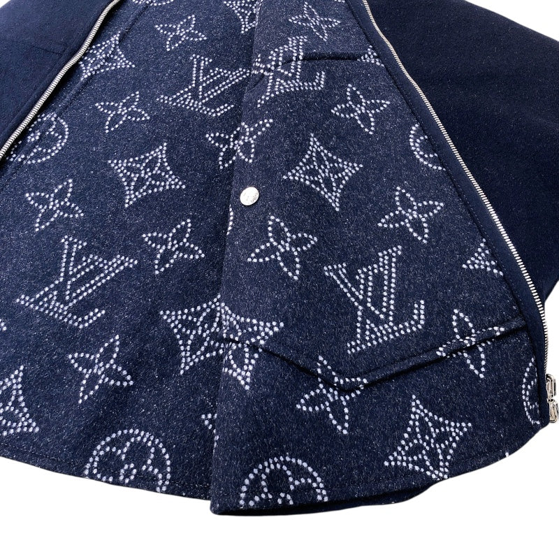 ルイ・ヴィトン LOUIS VUITTON マヒナモノグラムリバーシブルポンチョ FMCO18 ウール ユニセックス ポンチョ