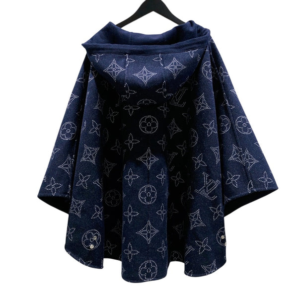 ルイ・ヴィトン LOUIS VUITTON マヒナモノグラムリバーシブルポンチョ FMCO18 ウール ユニセックス ポンチョ